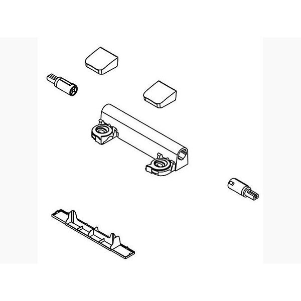 Kohler Readylatch Hinge Assembly Kit, Eb 1416150-95